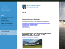 Tablet Screenshot of oberengadin.ch